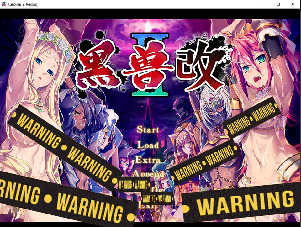 黑兽2改：侵染银欲的背德之都再临 官方中文版+全CG包★全CV[新汉化/8G]