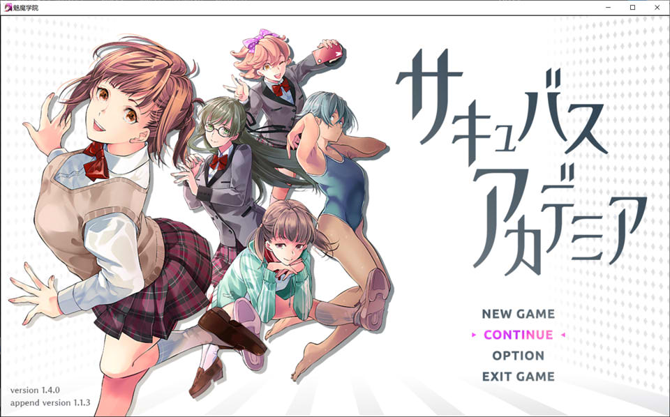 魅魔学园 V1.40+DLC1.13 AI汉化版+MOD+存档★H战斗][新汉化/3.7G]